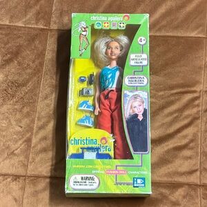 Pepsi Fashion Doll with Red and Blue Outfit